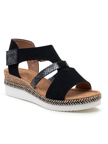 Foreverfolie Sleehaksandalen zwart