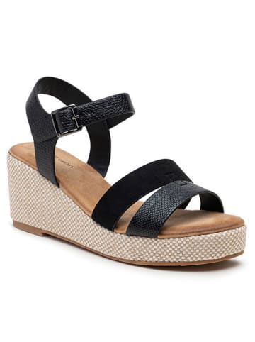 Foreverfolie Sleehaksandalen zwart