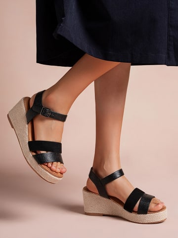 Foreverfolie Sleehaksandalen zwart