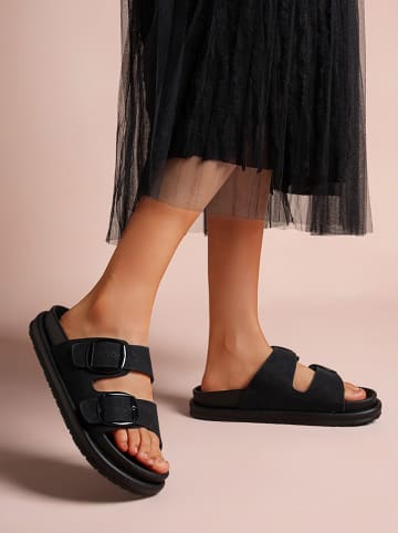 Foreverfolie Slippers zwart