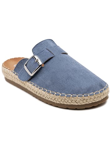 Foreverfolie Clogs in Hellblau