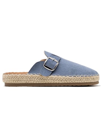 Foreverfolie Clogs in Hellblau
