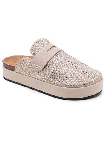 Foreverfolie Clogs in Beige