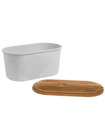 Echtwerk Broodtrommel "Fresh" wit - (B)37 x (H)17 x (D)21,5 cm