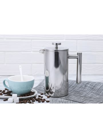 Echtwerk French-press zilverkleurig - 900 ml