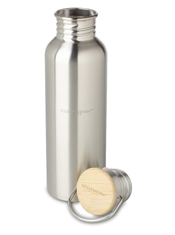 Echtwerk Trinkflasche in Silber - 750 ml