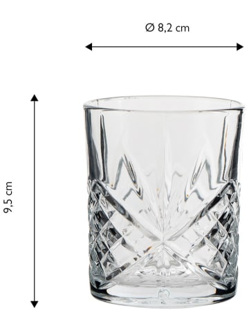 Echtwerk 4-delige set: whiskyglazen - 330 ml