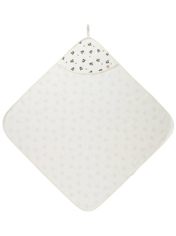 Noppies Handdoek met capuchon "Blooming Clover" crème