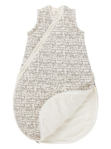 Noppies Schlafsack "Fancy Dot" in Creme/ Schwarz - 3,5 TOG