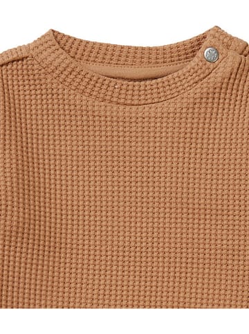 Noppies Longsleeve "Brandfort" in Hellbraun