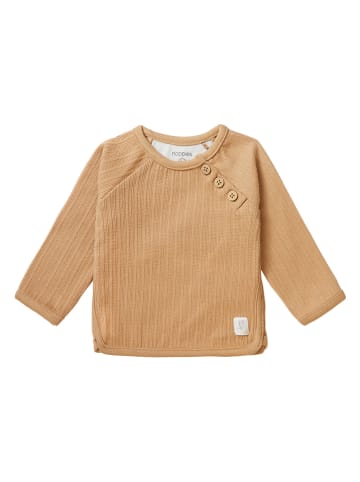 Noppies Longsleeve "Ballito" in Hellbraun