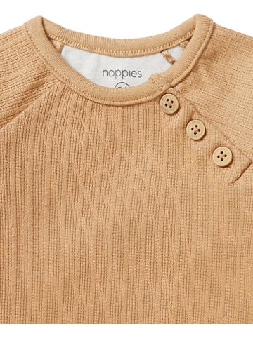 Noppies Longsleeve "Ballito" in Hellbraun