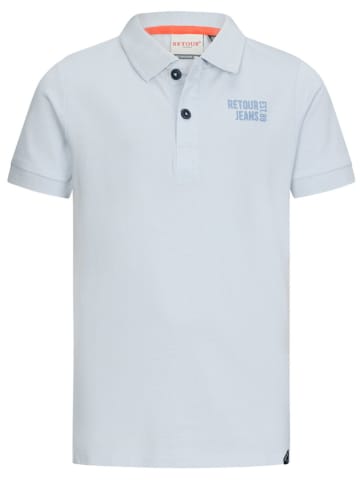 Retour Poloshirt "Abram" "Abram" in Hellblau