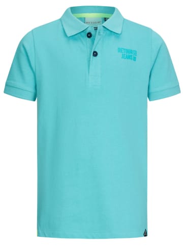 Retour Poloshirt "Abram" turquoise
