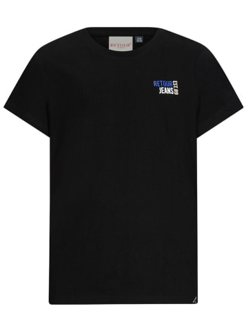 Retour Shirt "Raoul" in Schwarz