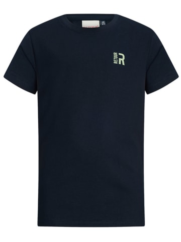Retour Shirt "Arjan" donkerblauw