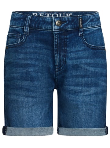 Retour Spijkershort "Geerten" donkerblauw
