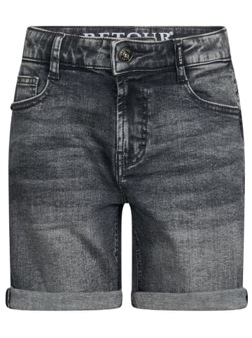 Retour Spijkershort "Geerten" grijs