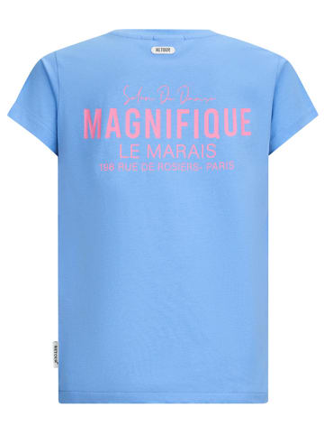 Retour Shirt "Calais" in Hellblau