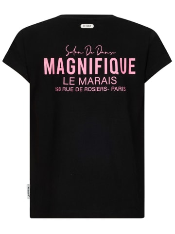 Retour Shirt "Calais" in Schwarz