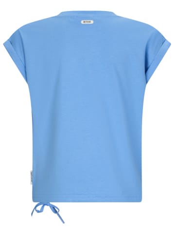 Retour Shirt "Poissy" lichtblauw