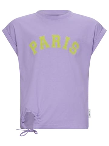 Retour Shirt "Poissy" in Lila