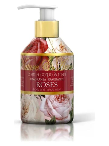 Rudy 2-in-1 body- en handlotion "Nature & Arome - Roses", 250 ml