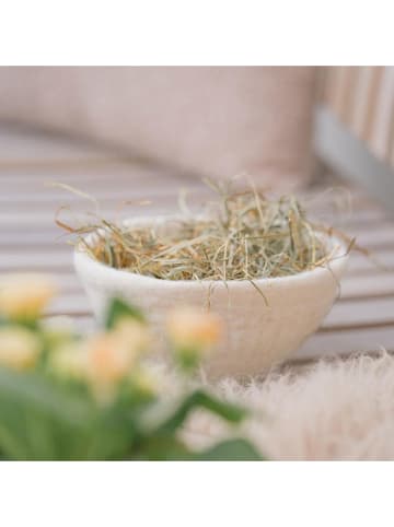 FILZLIG Decoratieve schaal crème - (H)9 x Ø 15 cm