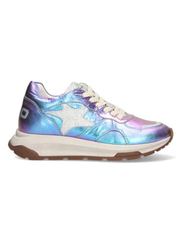 Vingino Leder-Sneakers in Blau