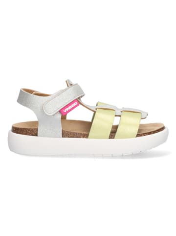 Vingino Sandalen zilverkleurig/geel