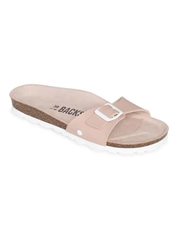 BACKSUN Pantoletten "Paris" in Beige