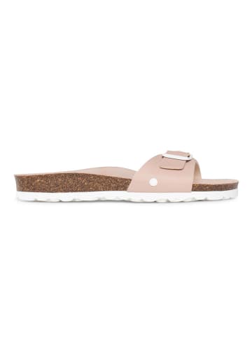 BACKSUN Pantoletten "Paris" in Beige