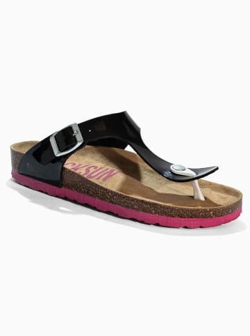 BACKSUN Teenslippers "Singapore" zwart
