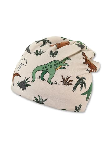 Sterntaler Czapka beanie w kolorze beżowym