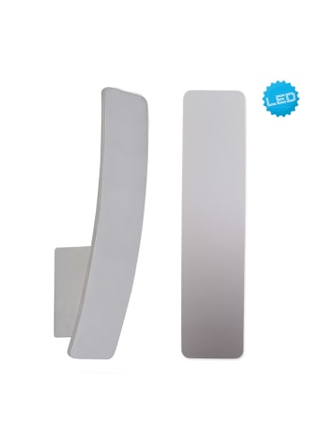 näve LED-Wandleuchte "Stan" in Weiß - (B)6 x (H)29,5 x (T)7 cm