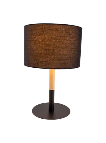 näve Tischleuchte "Tessile" in Dunkelblau - (H)37 x Ø 24 cm