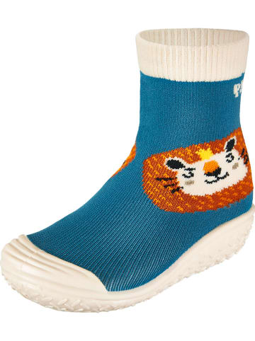 Playshoes Zwemschoenen blauw/oranje