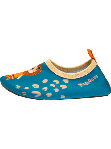 Playshoes Buty w kolorze niebieskim do chodzenia na boso