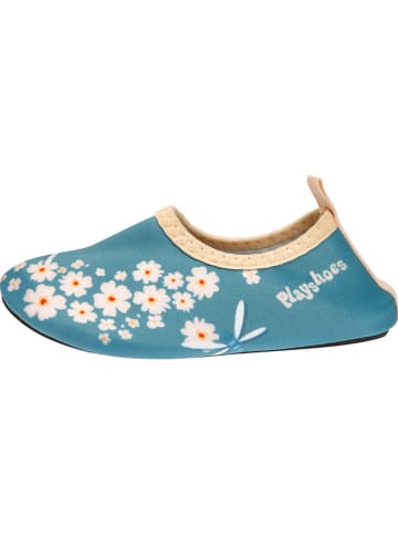 Playshoes Buty w kolorze niebieskim do chodzenia na boso