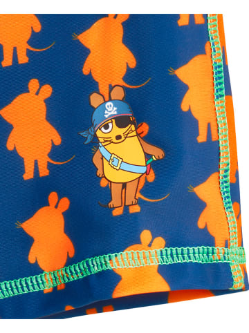 Playshoes Zwembroek blauw/oranje