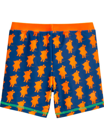 Playshoes Zwembroek blauw/oranje