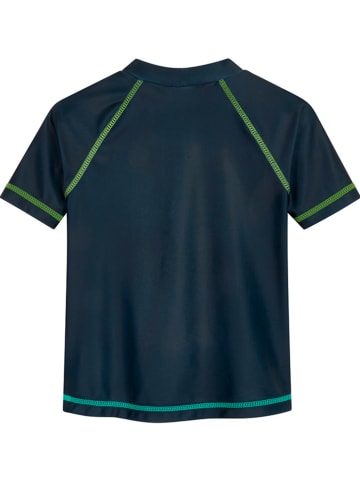 Playshoes Badeshirt "Surf" in Dunkelblau/ Bunt