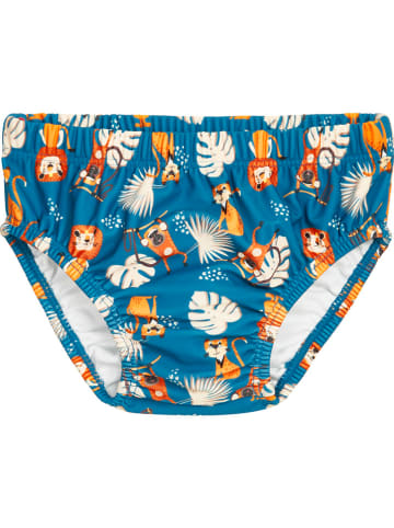 Playshoes Badewindel in Blau/ Bunt