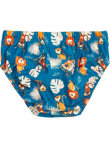 Playshoes Badewindel in Blau/ Bunt