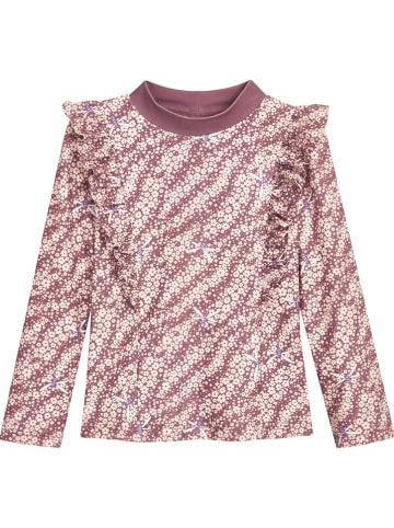 Playshoes Badeshirt "Blümchen" in Lila