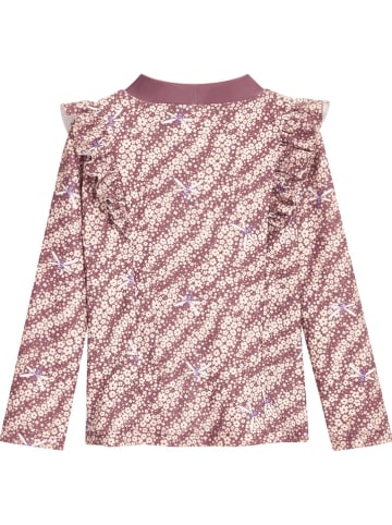 Playshoes Badeshirt "Blümchen" in Lila