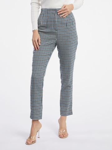 orsay Hose in Schwarz/ Blau/ Weiß