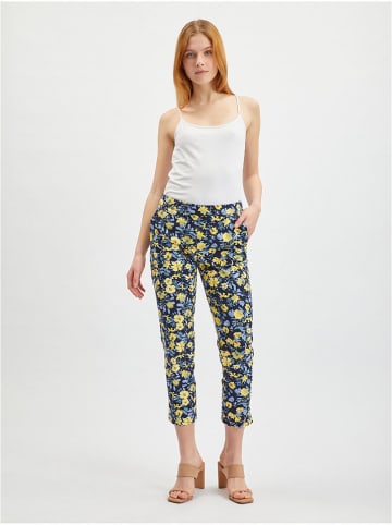 orsay Broek donkerblauw/geel