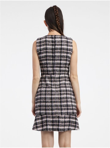 orsay Sukienka w kolorze czarno-jasnoróżowym