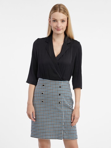 orsay Kleid in Schwarz/ Weiß